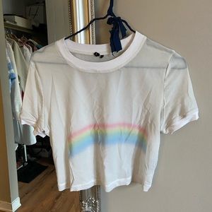 Urban Outfitters rainbow crop top